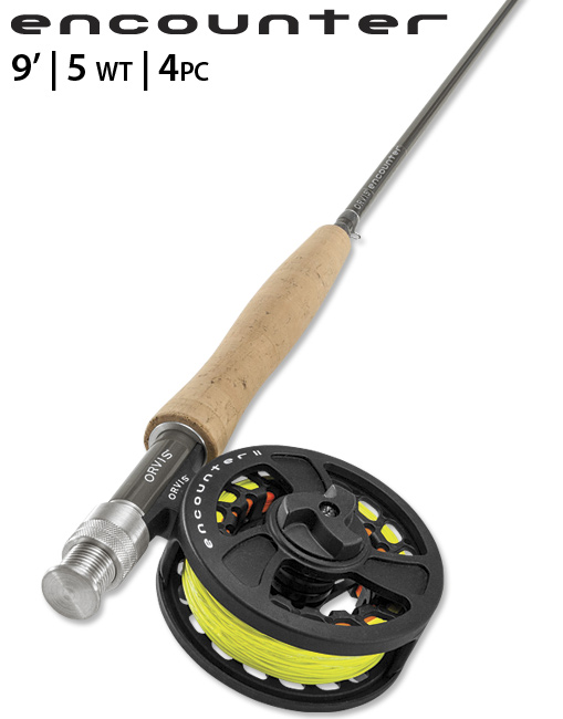 Encounter 8-weight 9' Fly Rod Outfit - North Country Angler Fly