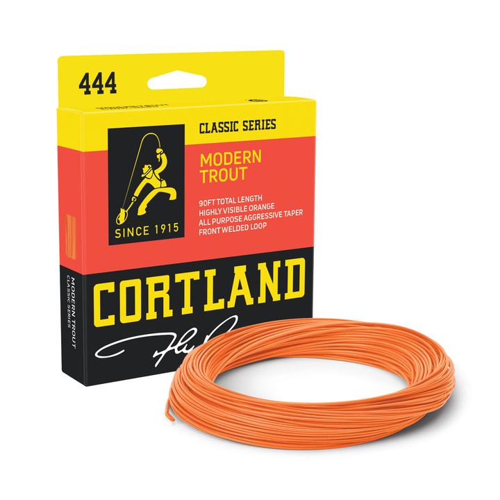 CORTLAND 444 Modern Trout Fly Line Orange - North Country Angler