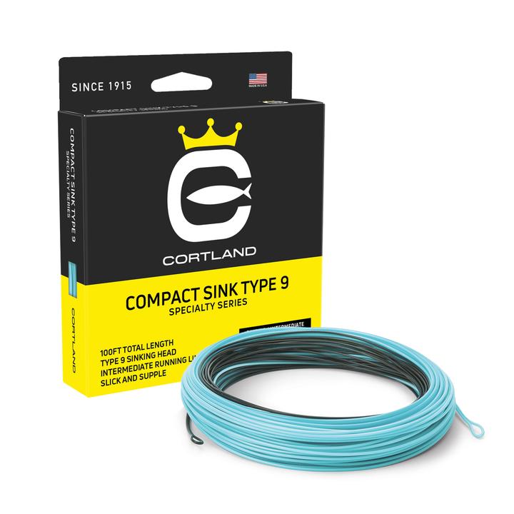 CORTLAND Compact Sink Type 9 Fly Line - North Country Angler Fly Shop -  North Conway, New Hampshire Fly Fishing Store