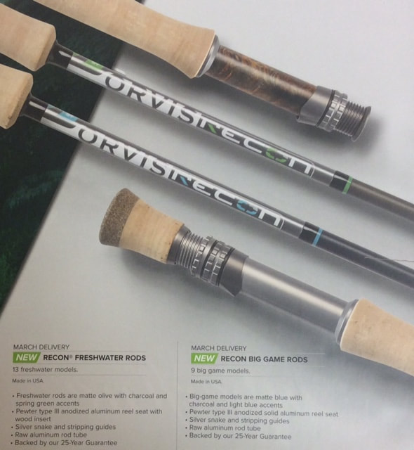 All NEW Orvis RECON Fly Rods - North Country Angler Fly Shop - North  Conway, New Hampshire Fly Fishing Store